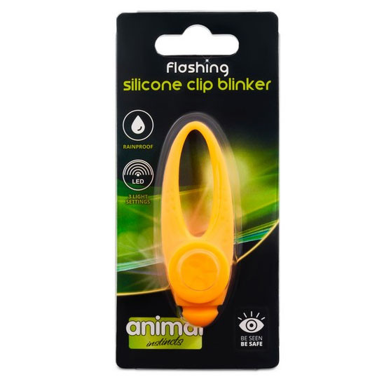 Animal Instincts Flashing Safety Clip Silicone Blinker
