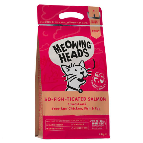 Meowing Heads So Fish Ticated Salmon Cat Food