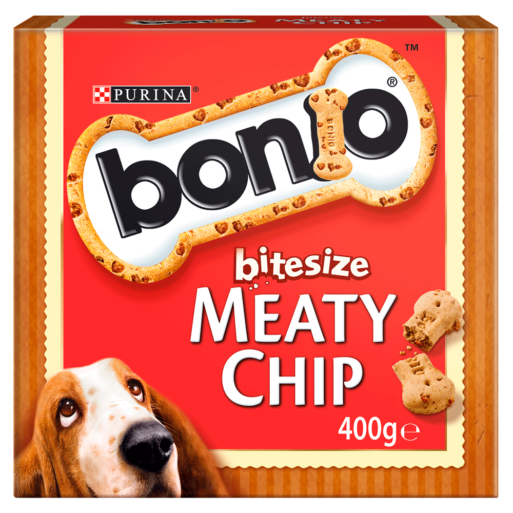 Bonio Meaty Chips Bitesize 400g