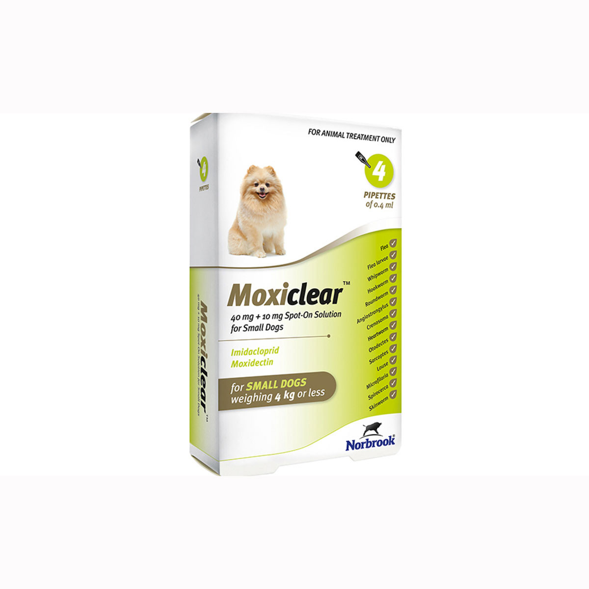 Moxiclear Spot-on Solution for Dogs
