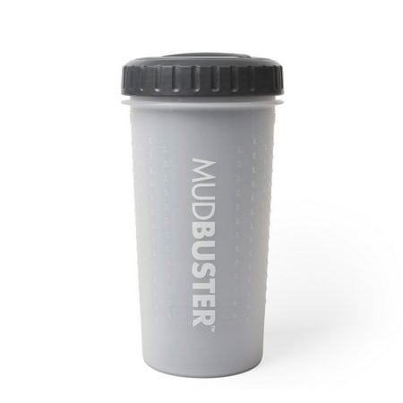 Dexas Lidded MudBuster - Light Grey