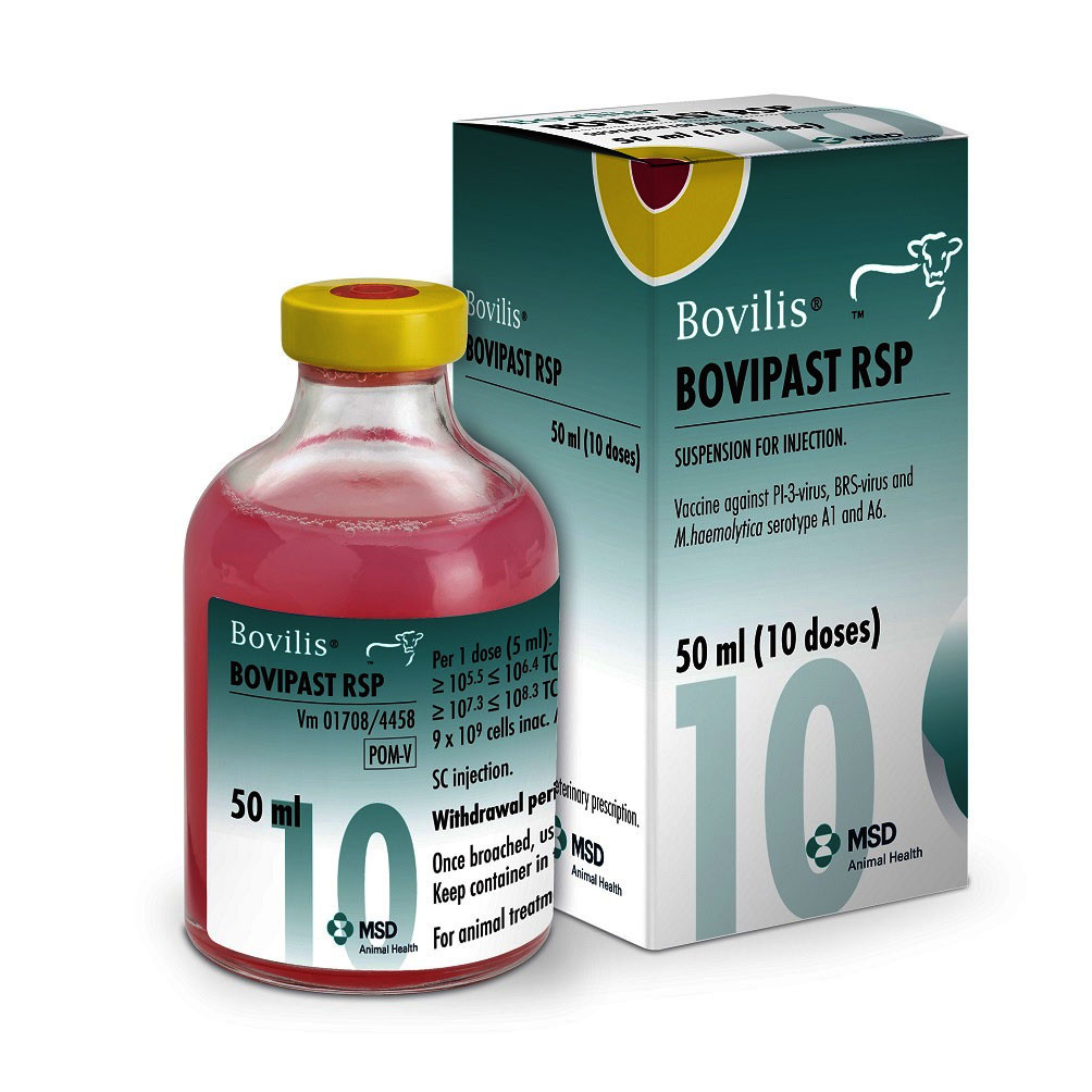 Bovilis Bovipast RSP Vaccine for cattle 50ml (10 Dose)