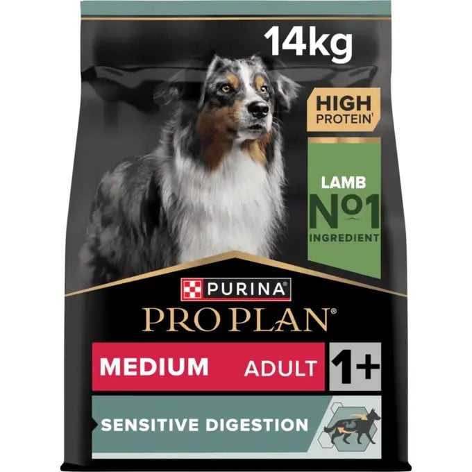 Pro Plan Medium Sensitive Digestion Lamb Dry Dog Food