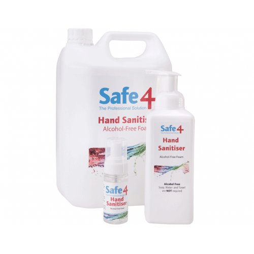 Safe4 Hand Foam (Alcohol Free)