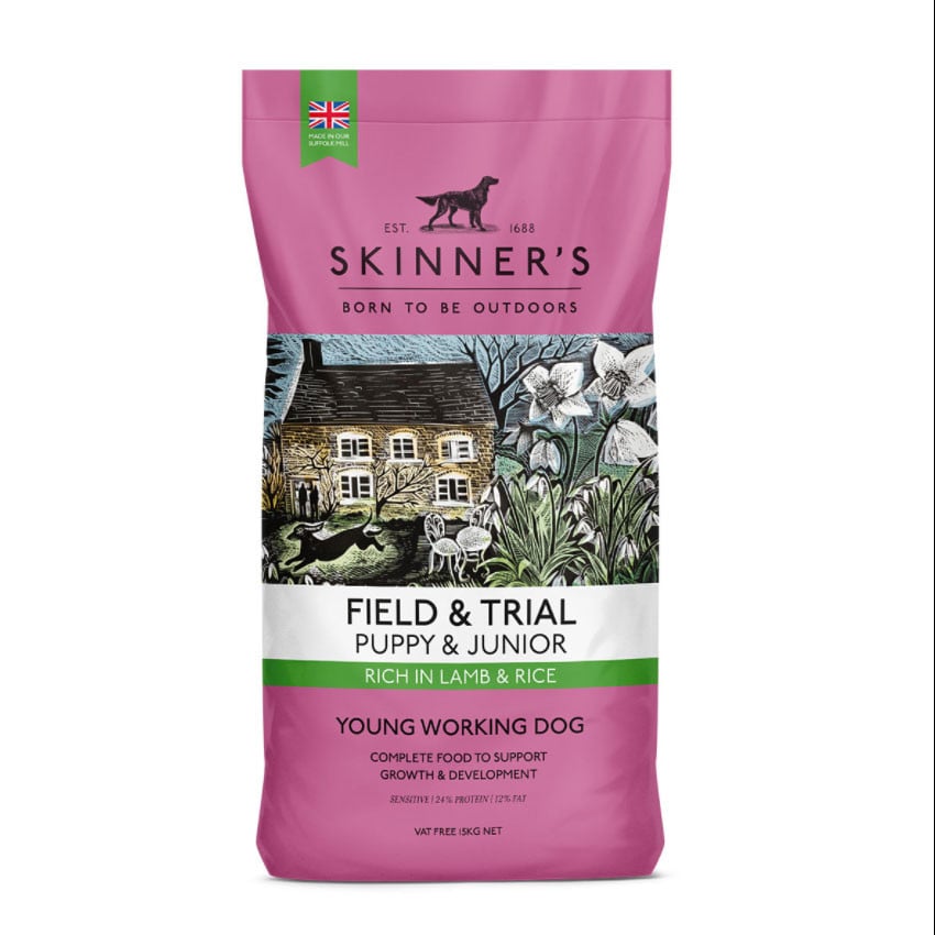 Skinners Field & Trial Puppy & Junior Lamb & Rice