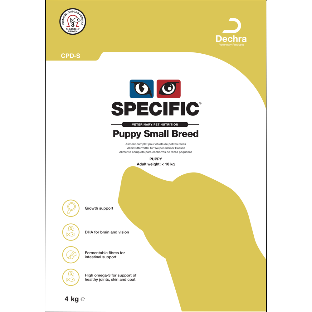 Dechra Specific CPD-S Puppy Small Breed Dry Dog Food