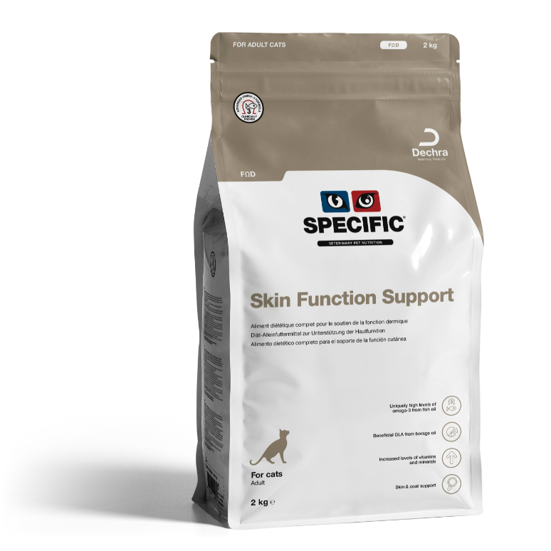 Dechra Specific FOD Skin Function Support Dry Cat Food