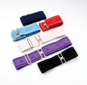 Hy Elasticated Surcingle with Brass Fittings