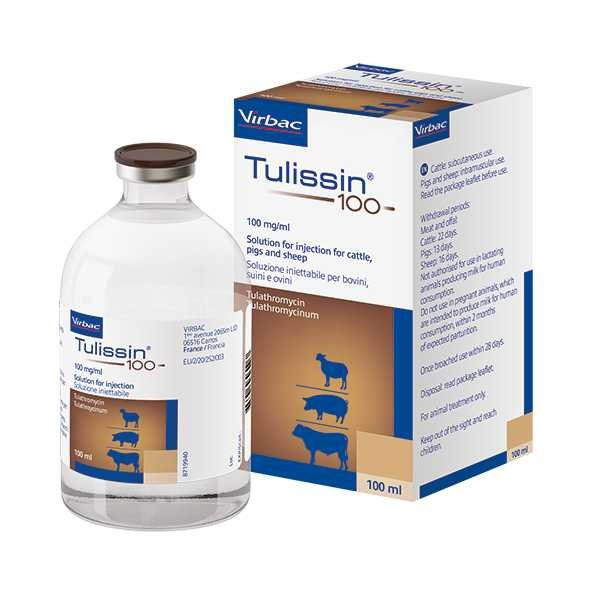 Tulissin 100mg/ml Solution for Injection