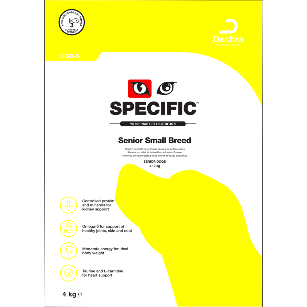 Dechra Specific CGD-S Senior Small Breed Dry Dog Food