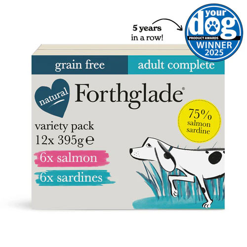 Forthglade Complete Grain Free Multipack 395g x 12