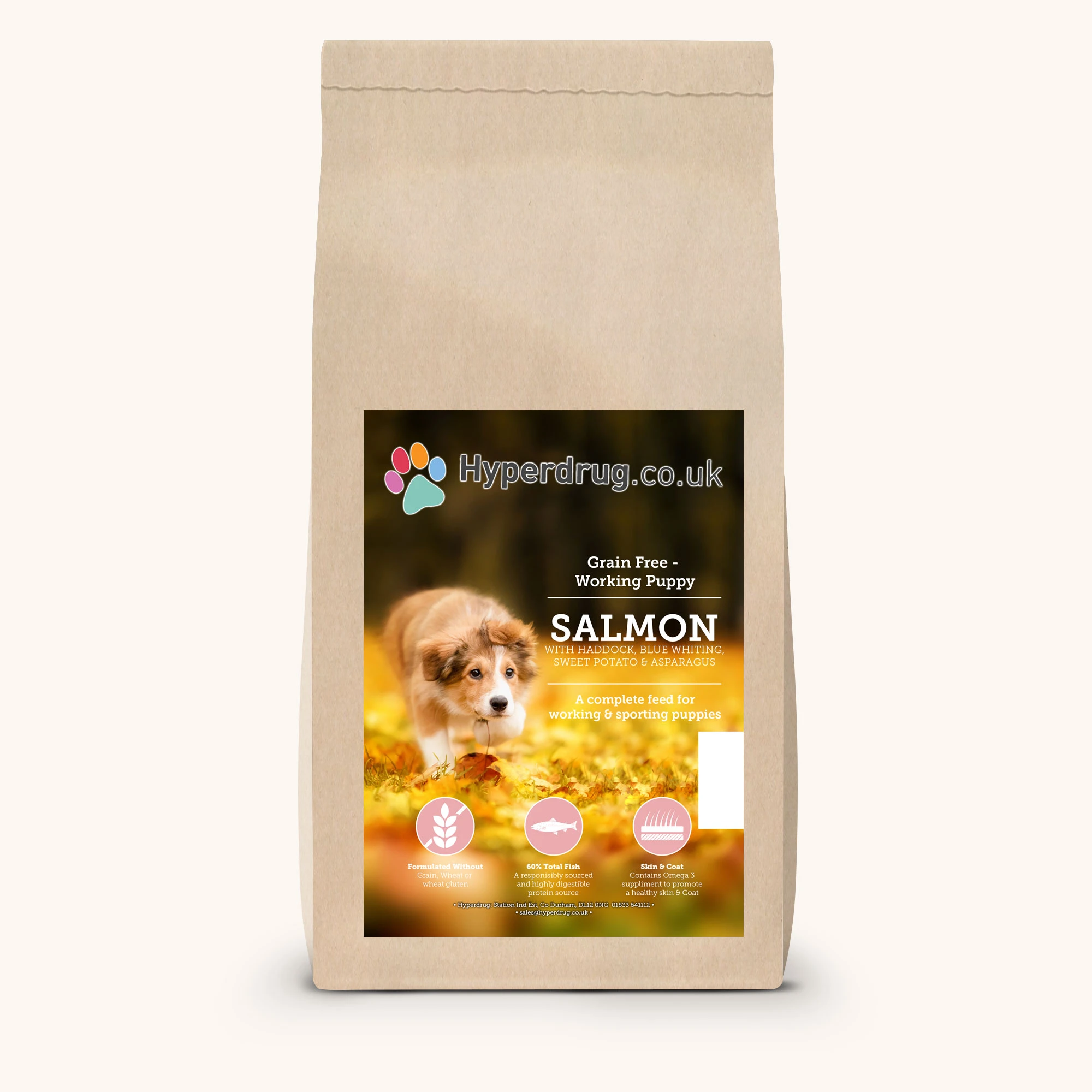 Hyperdrug Grain Free Working Puppy 15kg