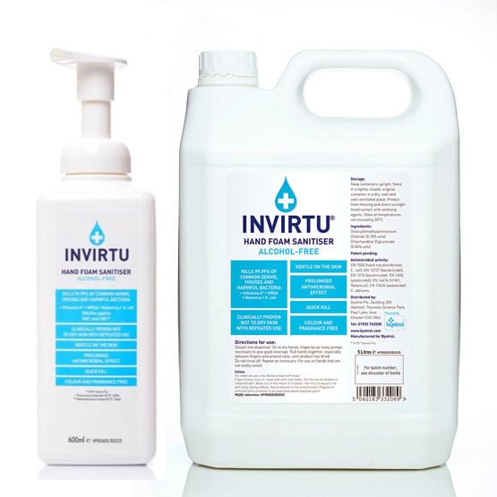Invirtu Hand Foam Sanitiser