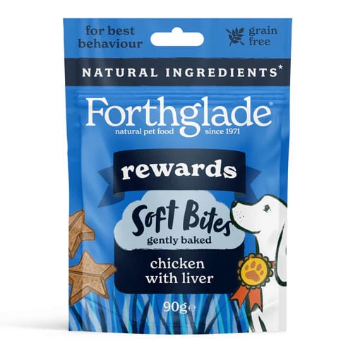 Forthglade Functional Natural Rewards Soft Bite Treat 90g