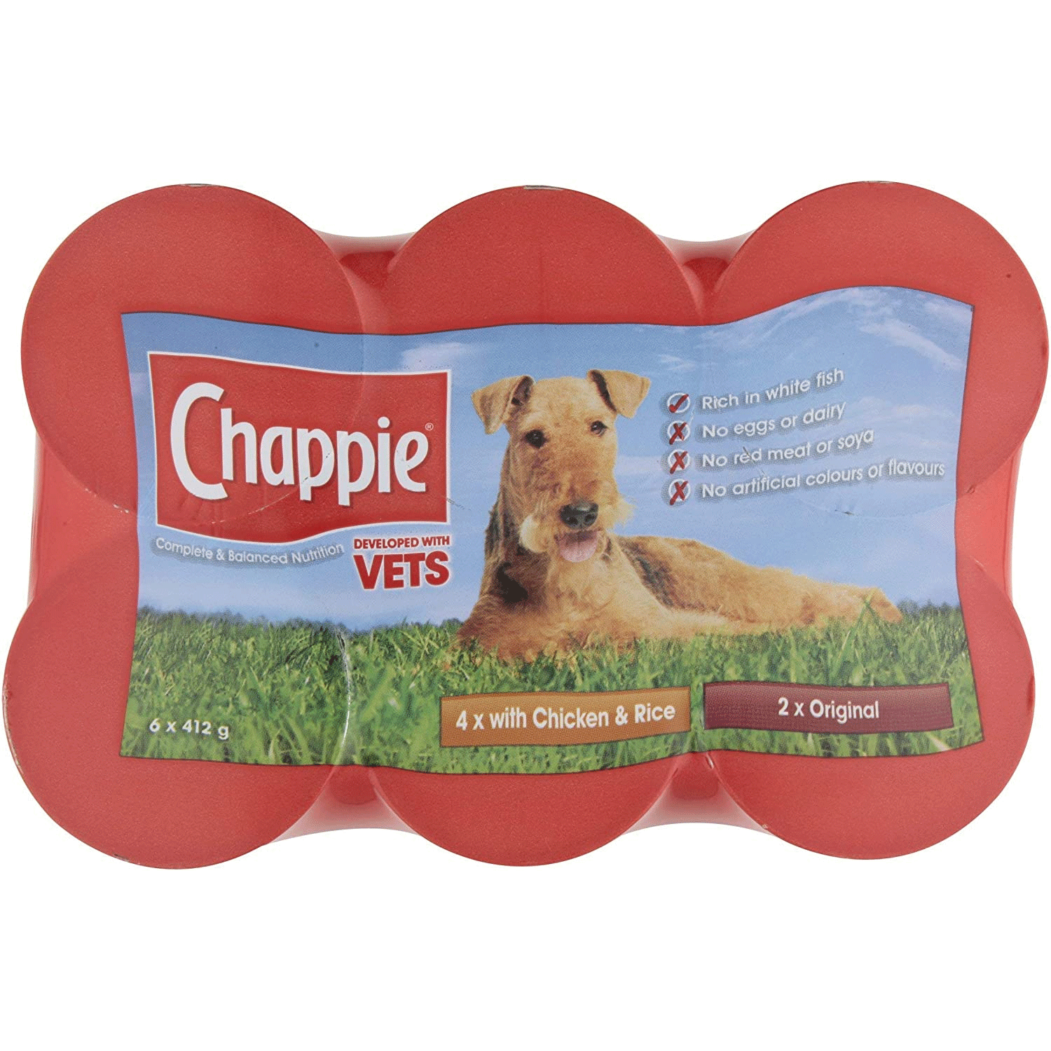 Chappie Favourites (6 x 412g)