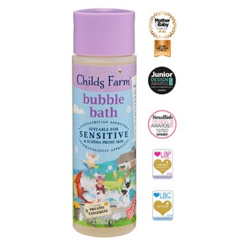 Childs Farm Bubble Bath Organic Tangerine 250ml