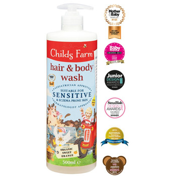 Childs Farm Hair & Body Wash Organic Sweet Orange 250ml