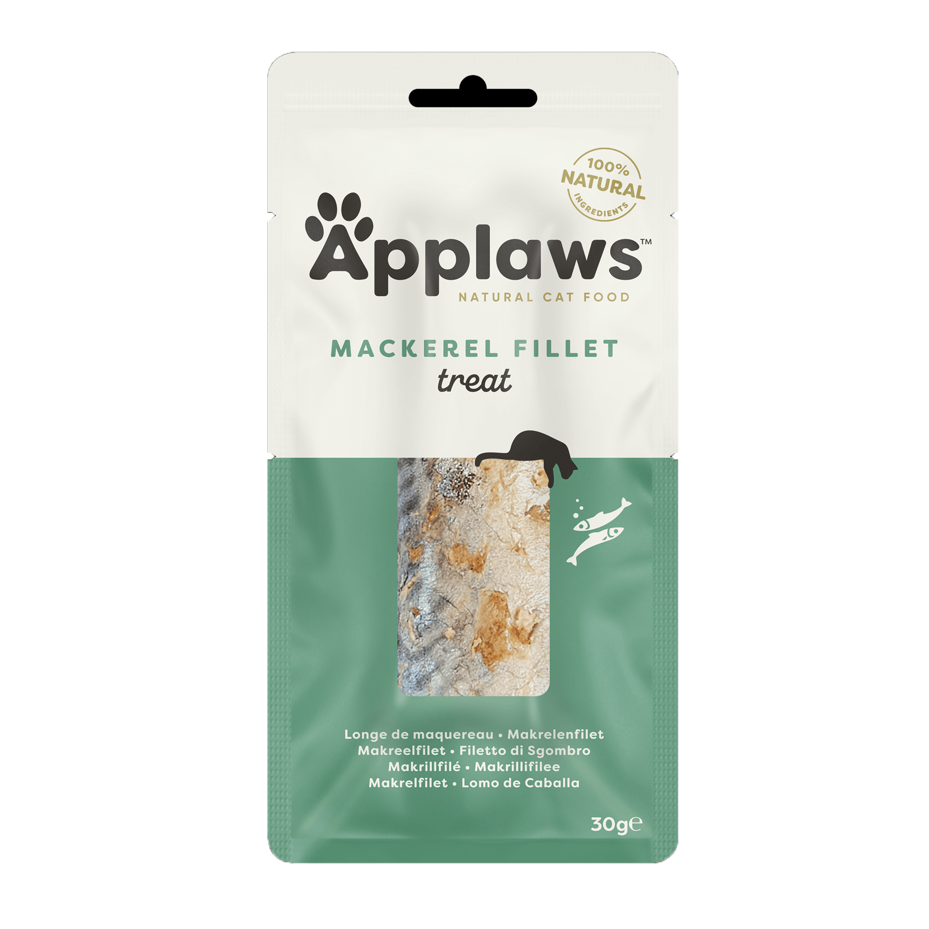 Applaws Natural Cat Treat Mackerel Loin 30g