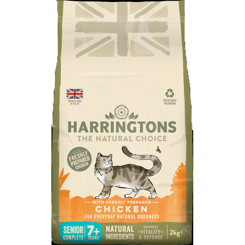 Harringtons Senior Cat Food with Fresh Chicken