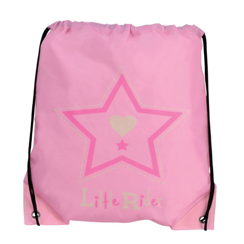 Little Rider Riding Star Drawstring Bag