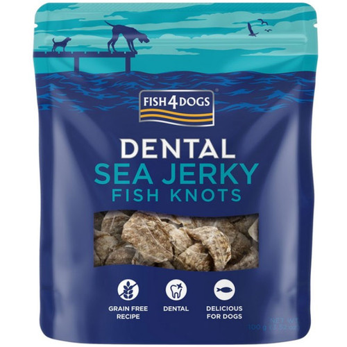 Fish4Dogs Dental Sea Jerky Fish Knots