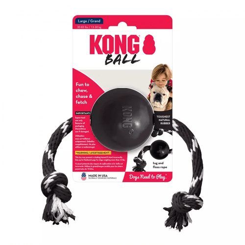 Kong Extreme Ball with Rope Large