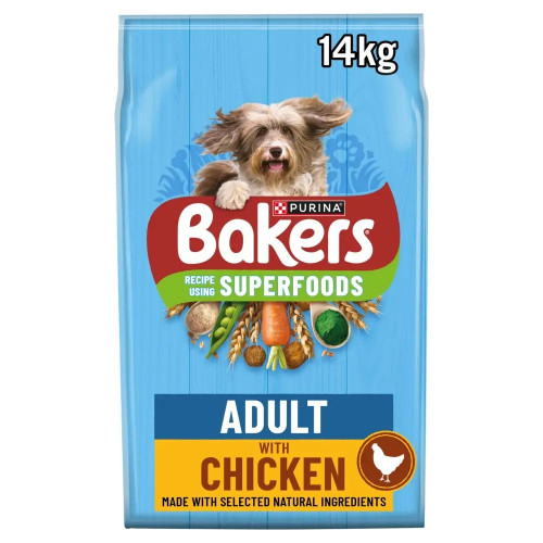 Bakers Adult Chicken with Vegetables Dry Dog Food