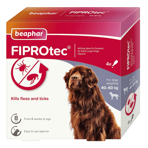 Beaphar FIPROtec Flea & Tick Spot On for Extra Large Dogs