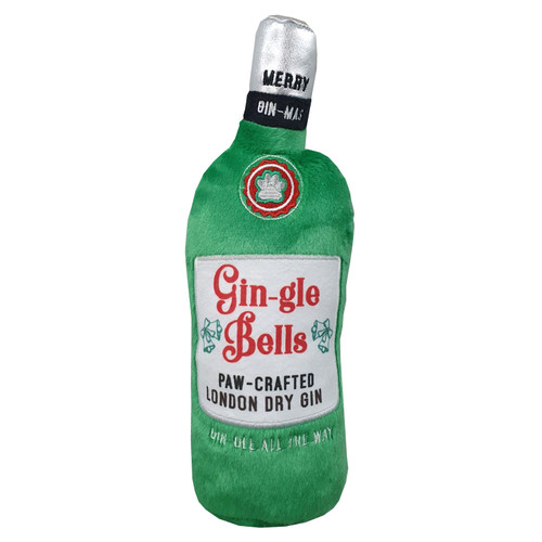 House of Paws Gingle Bells Bottle Dog Toy