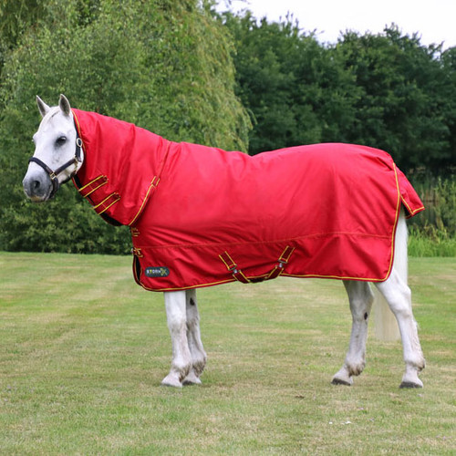 Hy StormX Original 200 Combi Turnout Rug - Red/Yellow