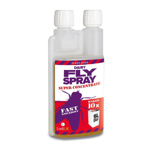 Lodi Flash Dose Dairy Fly Spray Super Concentrate 500 ML