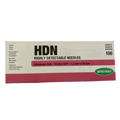 Neogen Hdn Needles Ah (Hp) 18G 5/8" X 100 PACK BLACK