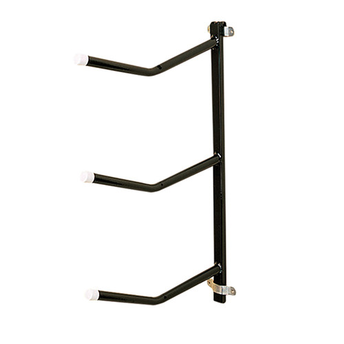 Stubbs Saddle Rack Triple Arm Clip-On S333  BLACK