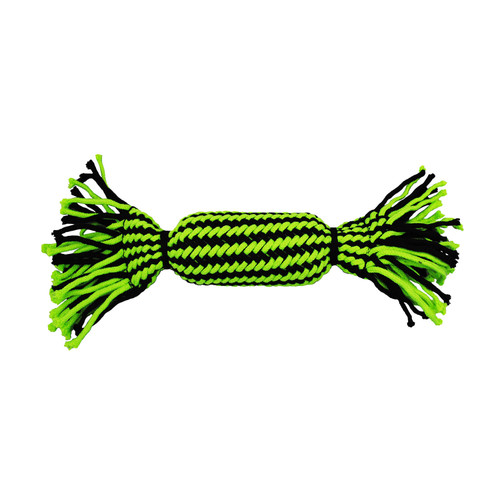 Jolly Pets Knot-N-Chew Tube Squeaker Rope