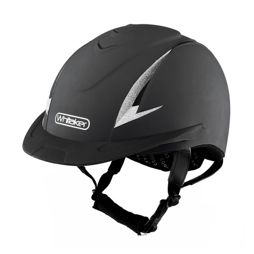 Whitaker Nrg Helmet With Sparkles Black/Silver