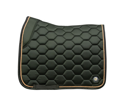 Coldstream Marygold Dressage Saddle Pad - Fern Green