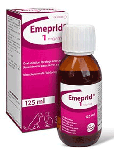 Emeprid 1mg/ml Oral Solution for dogs and cats 125ml