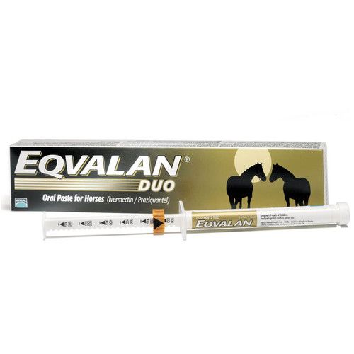 Eqvalan Duo Horse Wormer Paste