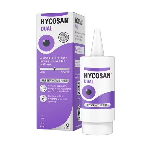 Hycosan Dual Lubricating Eye Drops 7.5ml