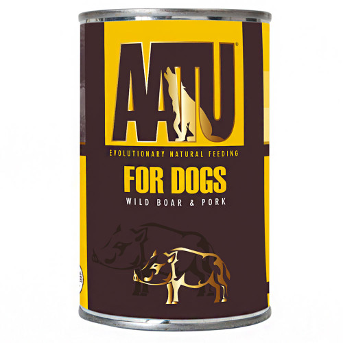 AATU Dog Adult Wild Boar & Pork 6 x 400g