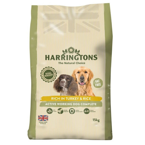 Harringtons Active Worker Turkey 15kg