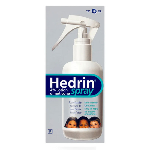 Hedrin 4% Lotion Spray 120ml