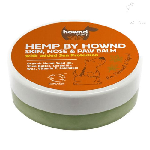 Hownd Hemp Skin Nose and Paw Balm with Sun Protection 50g