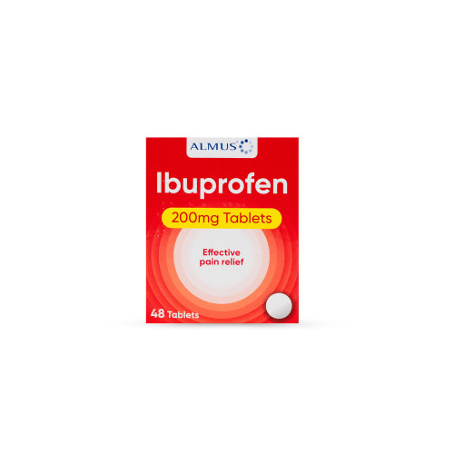 Ibuprofen Tablets 200mg (pack of 48)