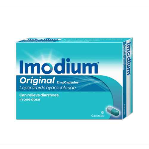 Imodium Original 2mg Capsules (pack of 6)