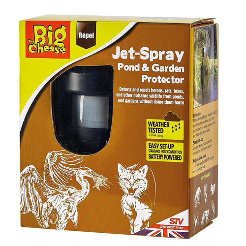 The Big Cheese Jet-Spray Pond & Garden Protector