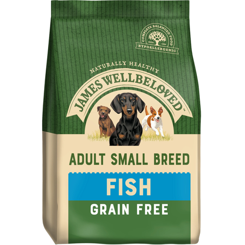James Wellbeloved Adult Small Breed Grain Free Fish & Veg 1.5kg