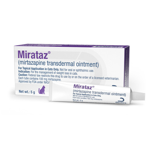 Mirataz 20 mg/ml Transdermal Ointment for Cats 5g