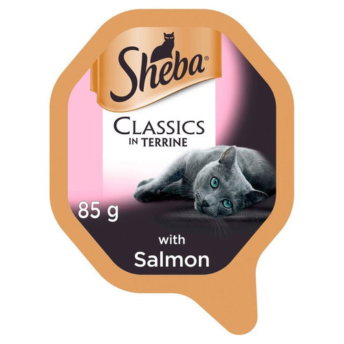 Sheba Alutray Classics in Terrine with Salmon 85g x 22