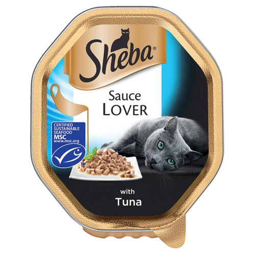 Sheba Alutray Sauce Lover with Tuna 85g x 22